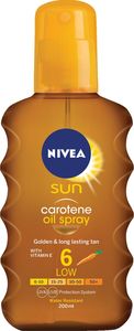 Olje Nivea Sun s karotenom, ZF6, 200 ml